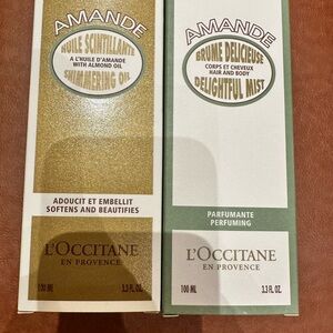 L'OCCITANE Amande Shimmering Oil and Mist Set -